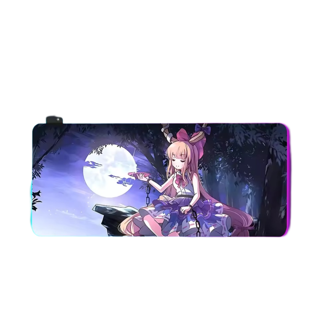 Anime Touhou Project Suika Ibuki LED Glowing Mouse Pad Anime Touhou Project Suika Ibuki LED Glowing Mouse Pad