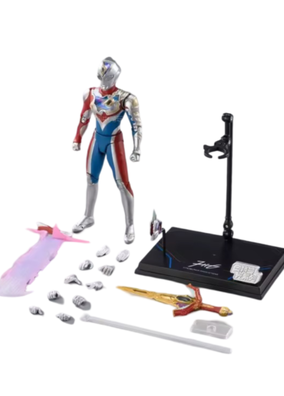 Anime Ultraman Decker Suit ZD Action Figure Toy