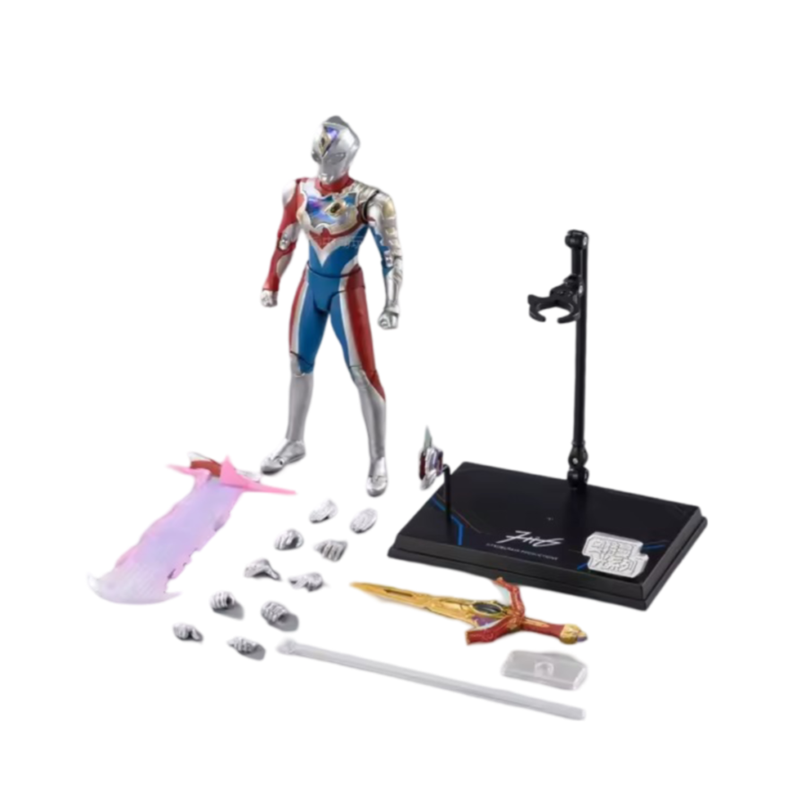 Anime Ultraman Decker Suit ZD Action Figure Toy