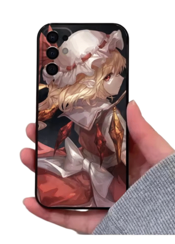 Touhou Project Anime Flandre Print Phone Case For Samsung