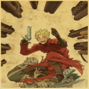 Anime Trigun: Badlands Rumble Poster Wall Art