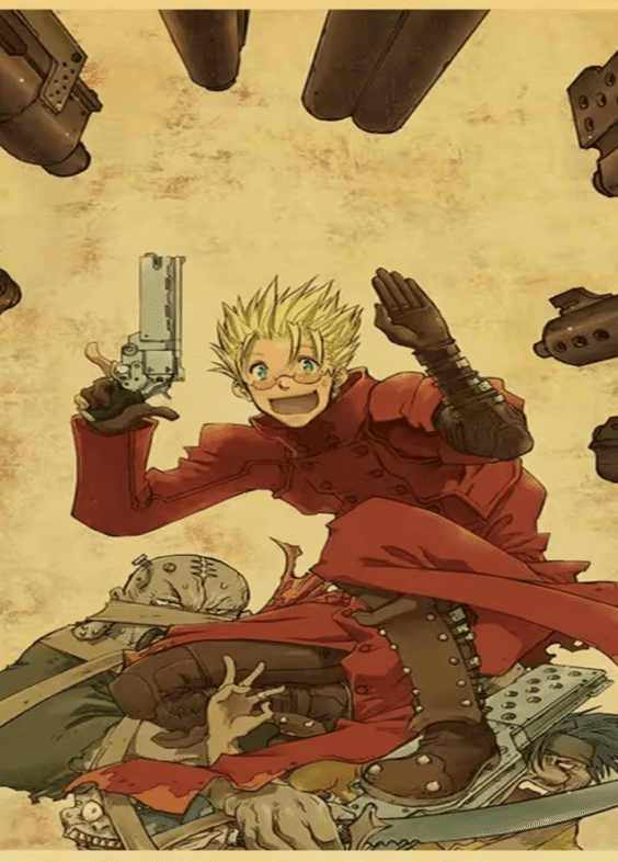 Anime Trigun: Badlands Rumble Poster Wall Art
