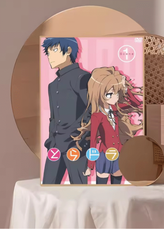 Anime Toradora Taiga Aisaka And Ryūji Takasu Poster