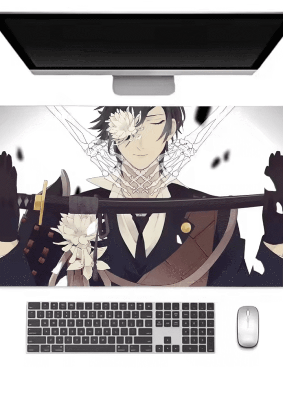 Anime Touken Ranbu Shokudaikiri Mitsutada Mouse Pad