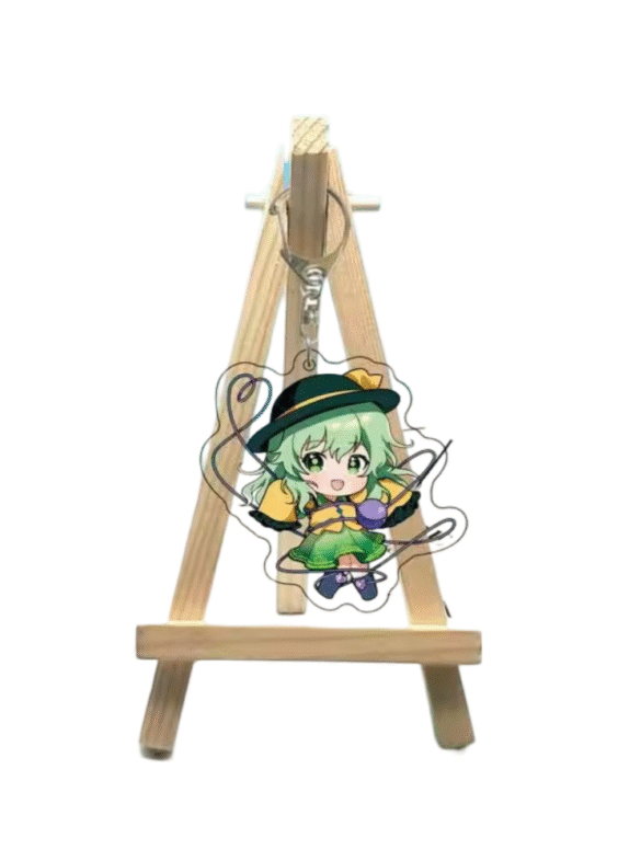 Anime Touhou Project Koishi Komeiji Keychain Pendant