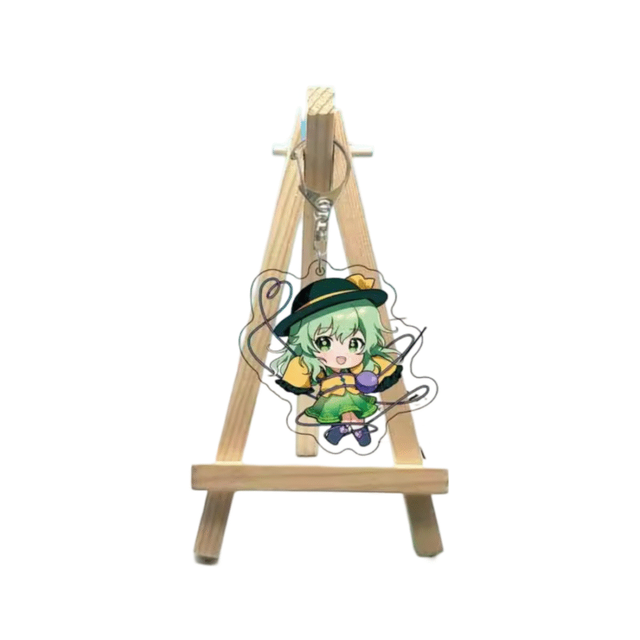 Anime Touhou Project Koishi Komeiji Keychain Pendant Anime Touhou Project Koishi Komeiji Keychain Pendant