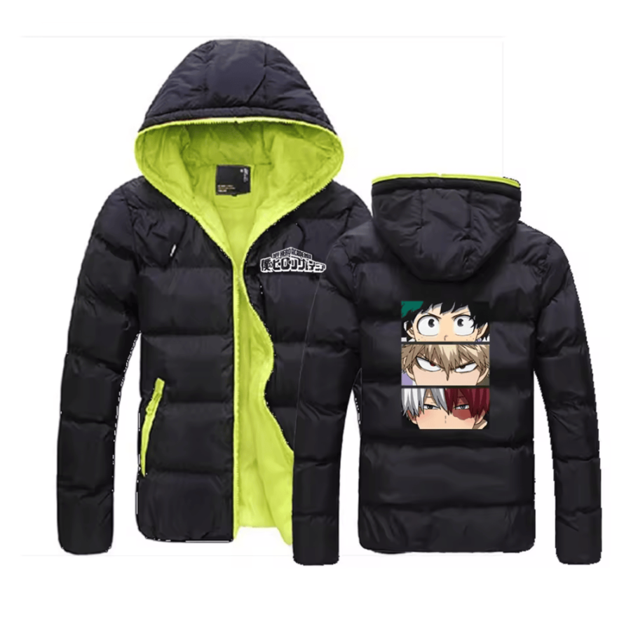 Anime My Hero Academia Character Hooded Jacket
