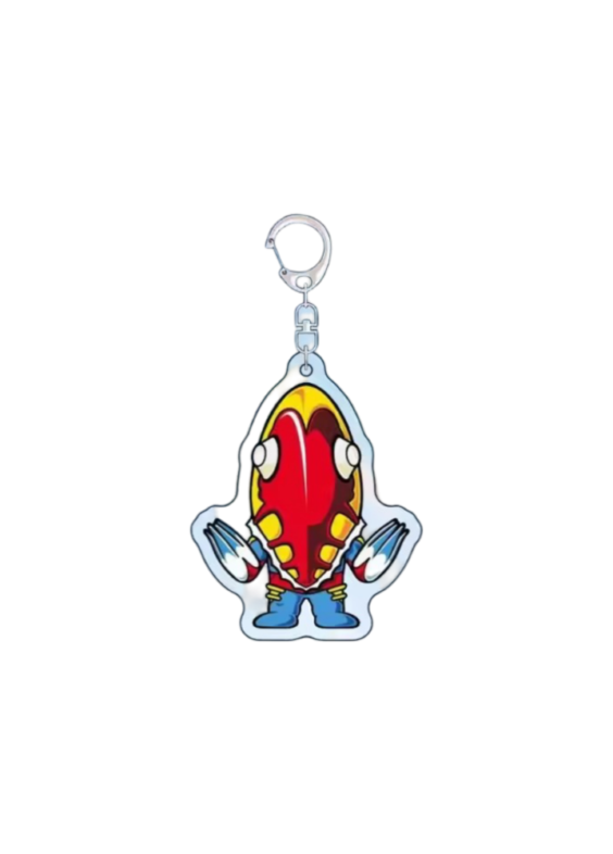Anime Ultraman Alien Metron Key Buckle