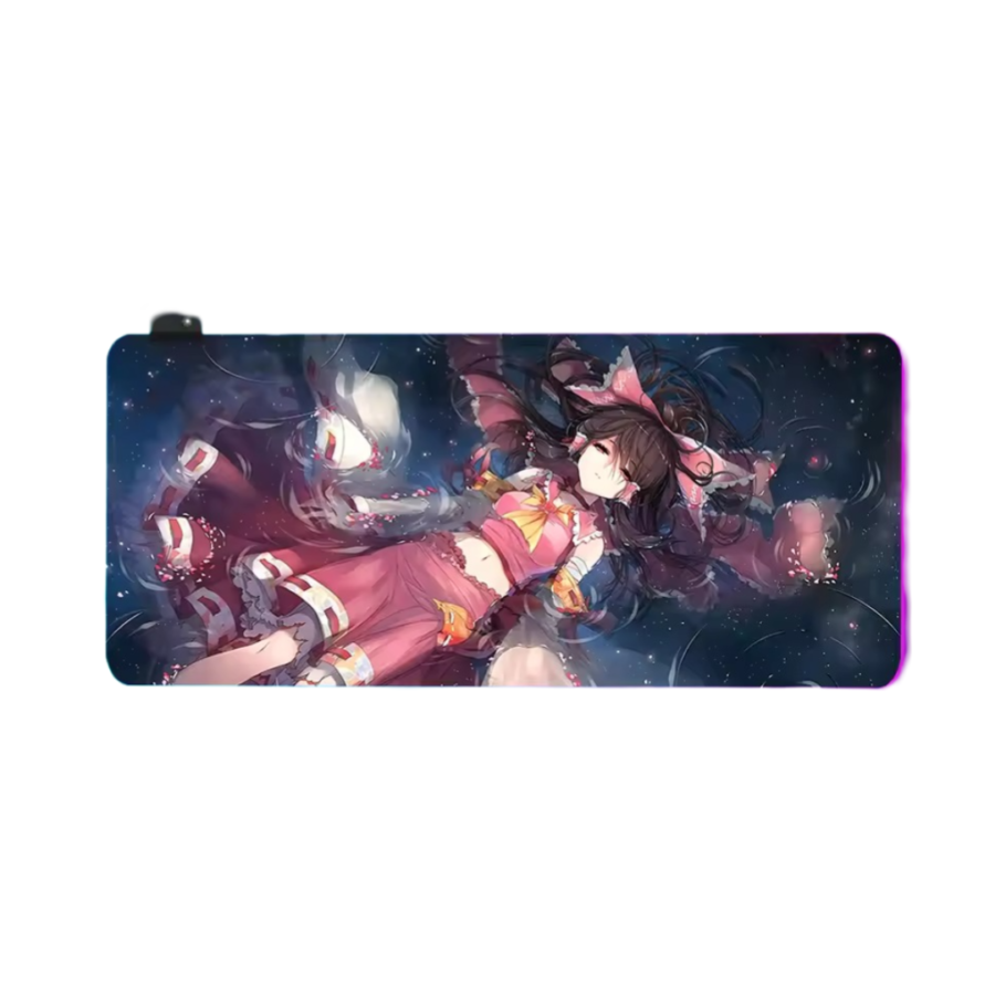Anime Touhou Project Reimu Hakurei LED Glowing Mouse Pad Anime Touhou Project Reimu Hakurei LED Glowing Mouse Pad