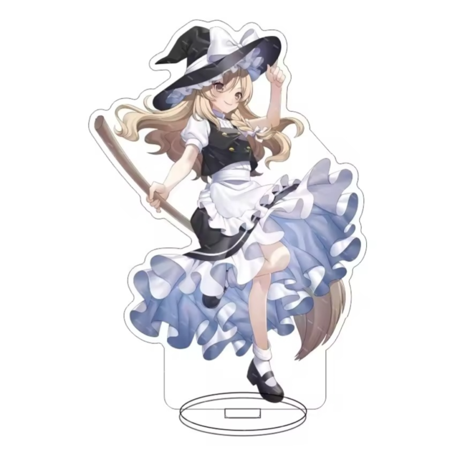 15cm Anime Touhou Project Marisa Kirisame Acrylic Stand
