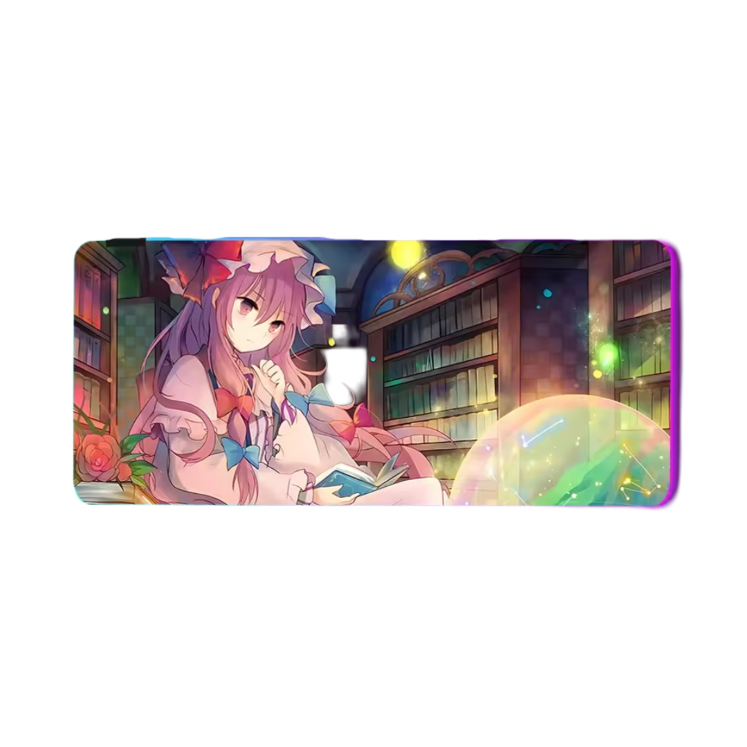 Anime Touhou Project Patchouli Knowledge LED Glowing Mouse Pad Anime Touhou Project Patchouli Knowledge LED Glowing Mouse Pad
