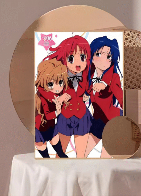 Anime Toradora Sticky Wall Poster