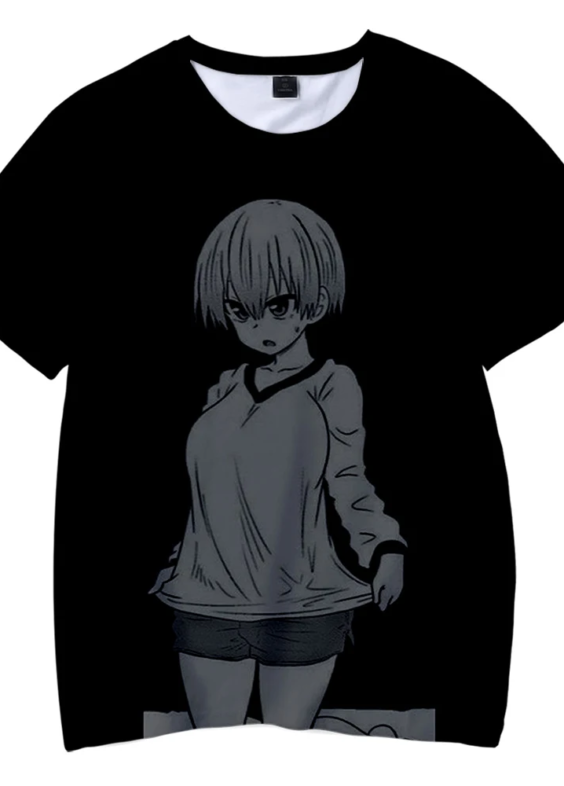 Uzaki-Chan Wants To Hang Out Season 2 Anime Hana Uzaki 3D Print T-Shirt