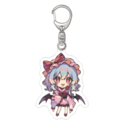 Anime Touhou Project Remilia Scarlet Acrylic Keychain