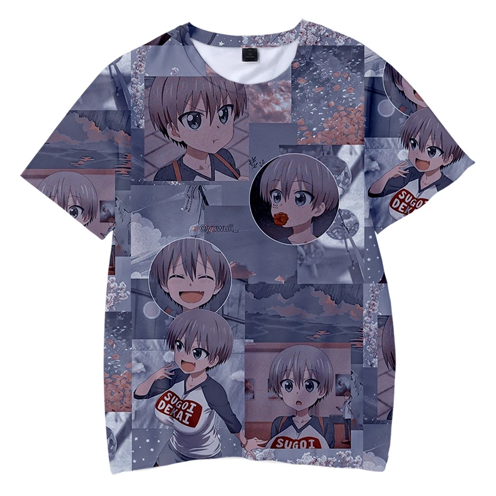 Anime Uzaki-Chan Wants To Hang Out Season 2 Hana Uzaki 3D Print T-Shirt Anime Uzaki-Chan Wants To Hang Out Season 2 Hana Uzaki 3D Print T-Shirt