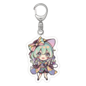 Anime Touhou Project Koishi Komeiji Acrylic Keychain