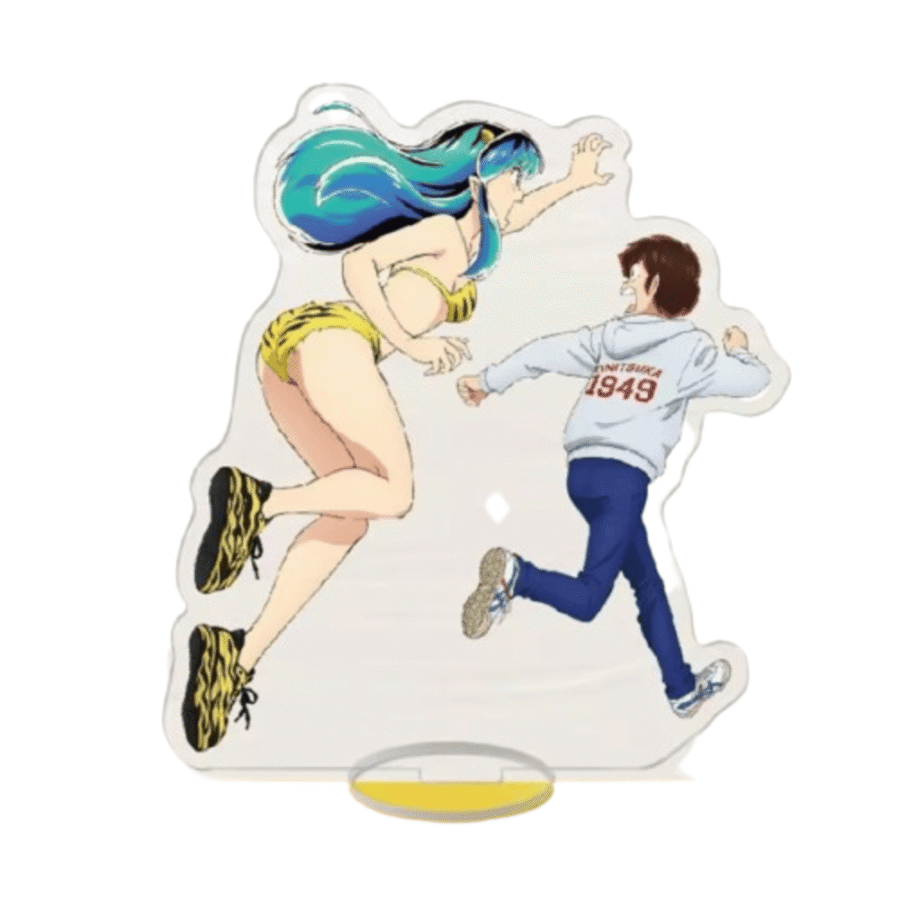 Urusei Yatsura Anime Lum And Ataru Moroboshi Acrylic Stand Urusei Yatsura Anime Lum And Ataru Moroboshi Acrylic Stand