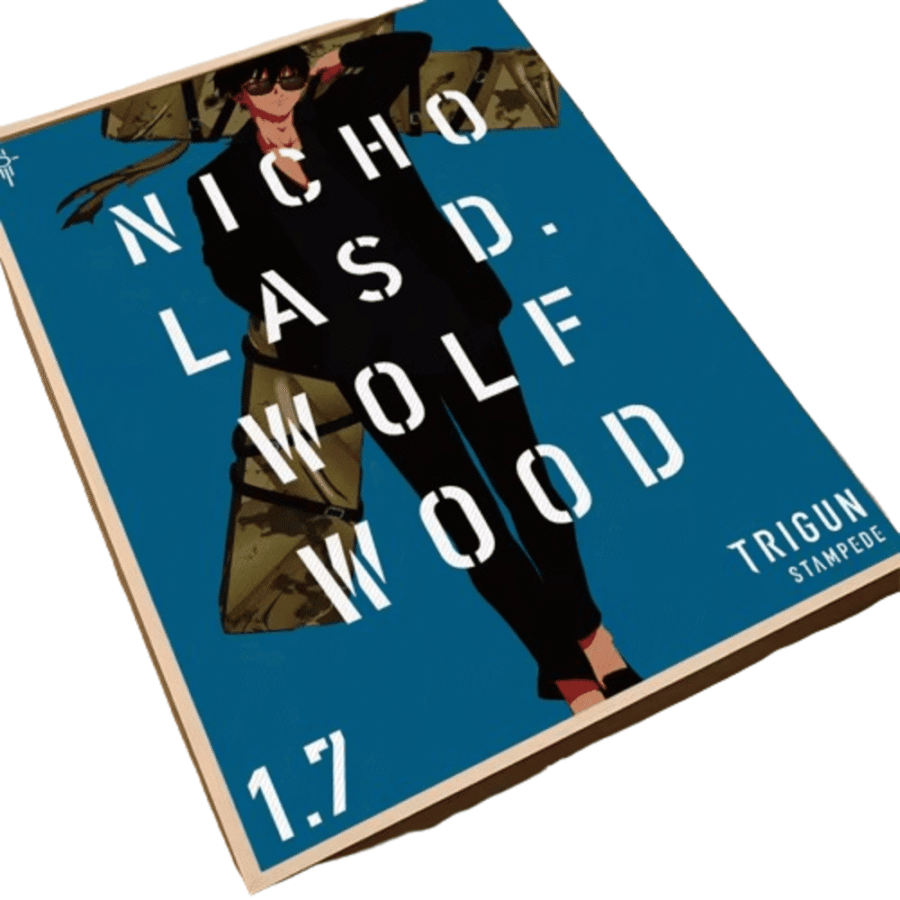 Anime Trigun Nicholas D. Wolfwood Poster Anime Trigun Nicholas D. Wolfwood Poster