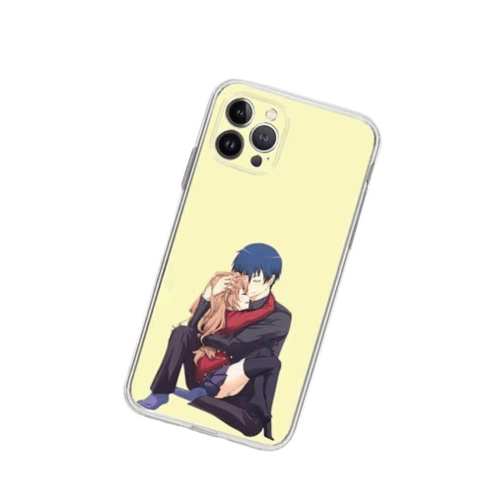 Anime Toradora! Ryūji Takasu And Taiga Aisaka Mobile Case For iPhone Anime Toradora! Ryūji Takasu And Taiga Aisaka Mobile Case For iPhone