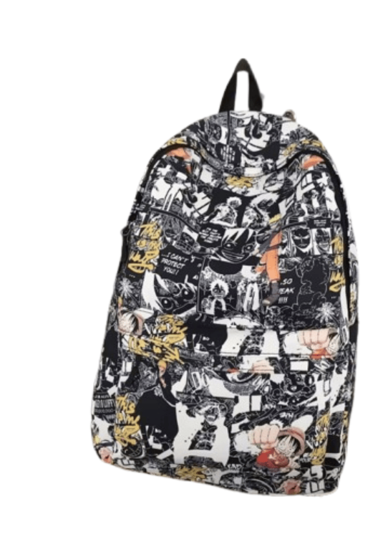 One Piece Luffy Anime Printed Student Backpack