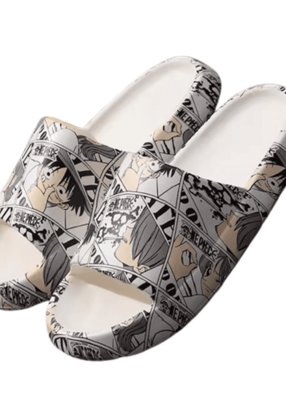 Anime One Piece Monkey D. Luffy Indoor Slippers