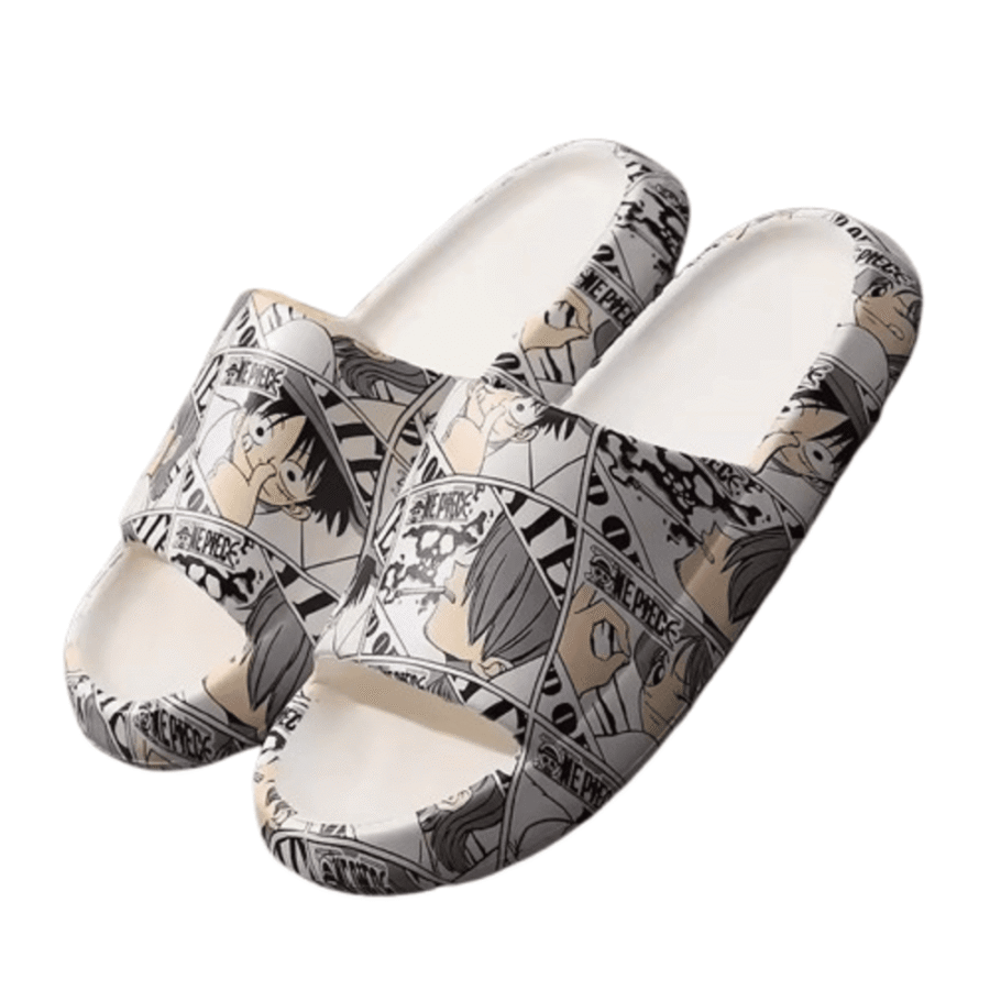 Anime One Piece Monkey D. Luffy Indoor Slippers Anime One Piece Monkey D. Luffy Indoor Slippers