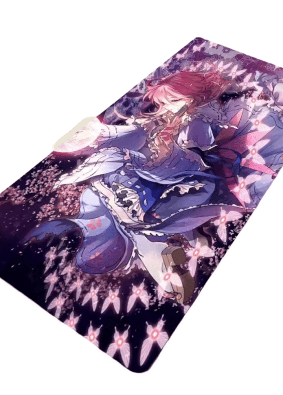 Touhou Project Yuyuko Saigyouji Anime Mousepad