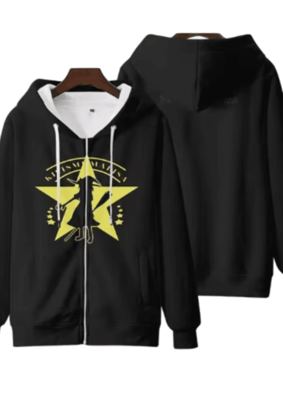 Anime Touhou Project Marisa Kirisame Black Hoodie