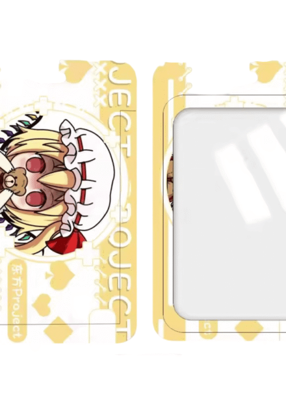 Anime Touhou Project Flandre Scarlet Card Holder