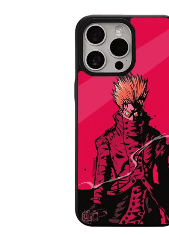 Trigun Vash The Stampede Anime Printed Phone Case For iPhone