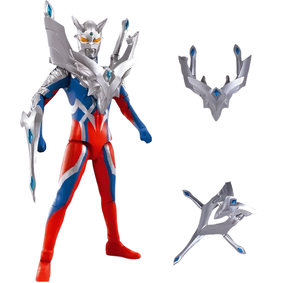 Anime Ultraman Zero Armor Collectible Action Figure Toy