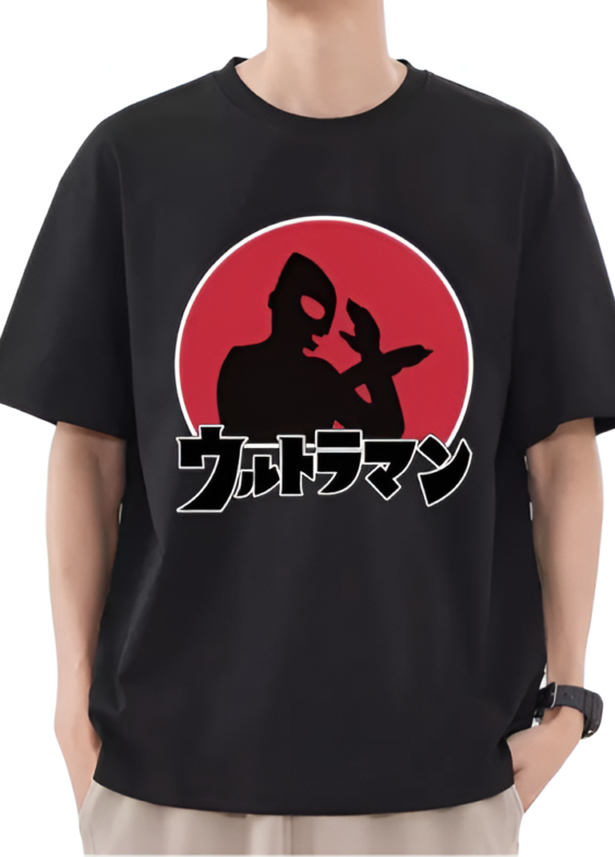 Ultraman Anime Short Sleeve T-Shirt
