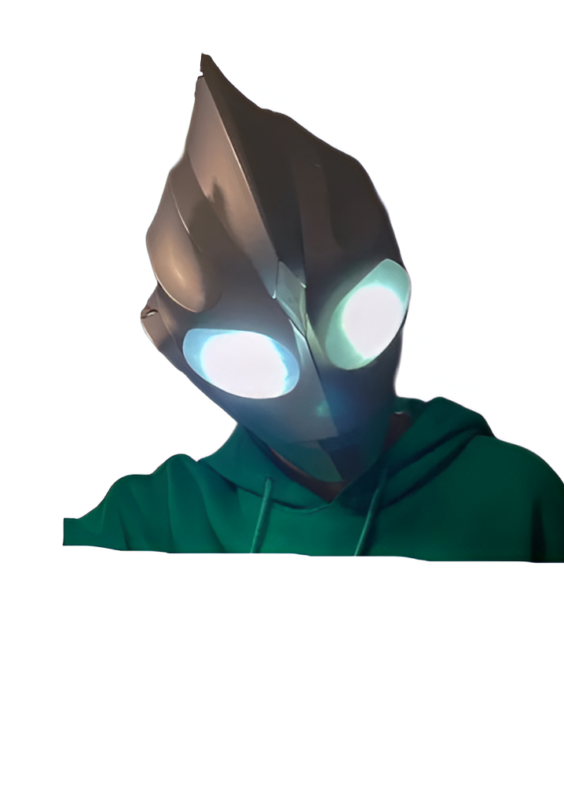 Ultraman Anime Tiga Cosplay Mask
