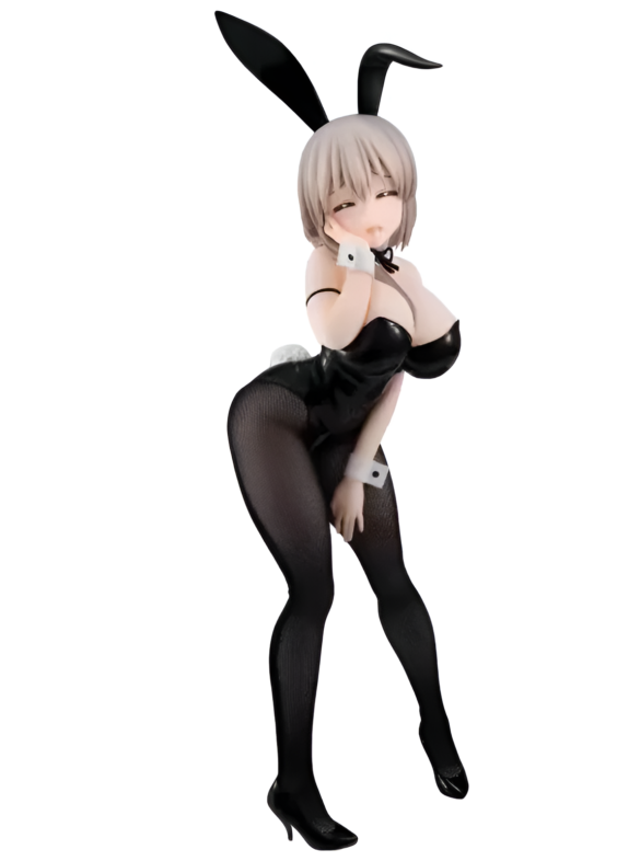29cm Anime Uzaki-Chan Wants To Hang Out Tsuki Bunny Girl Action Figure Toy
