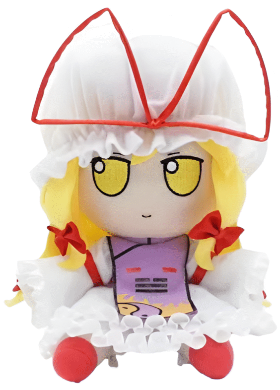 Anime Touhou Project Yukari Yakumo Plush Toy