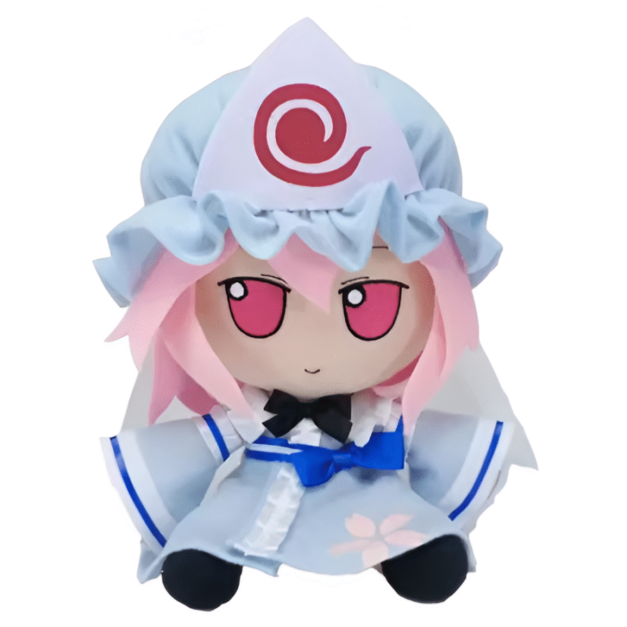 Touhou Project Anime Yuyuko Saigyouji Plush Toy