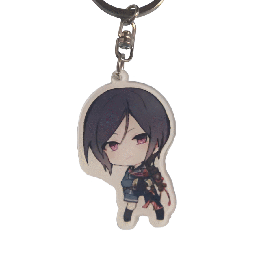 Anime Touken Ranbu Yagen Toushirou PVC Pendant Keychain