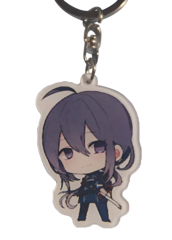 Anime Touken Ranbu Namazuo Toushirou PVC Pendant Keychain