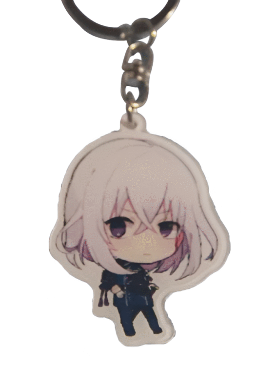 Anime Touken Ranbu Honebami Toushirou PVC Pendant Keychain