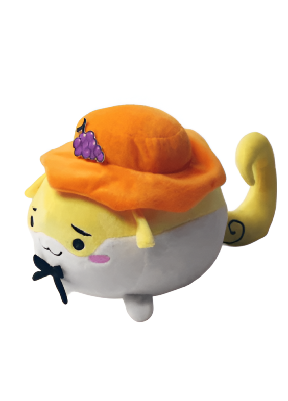 Anime Touhou Project Minoriko Aki Cat Plush Toy