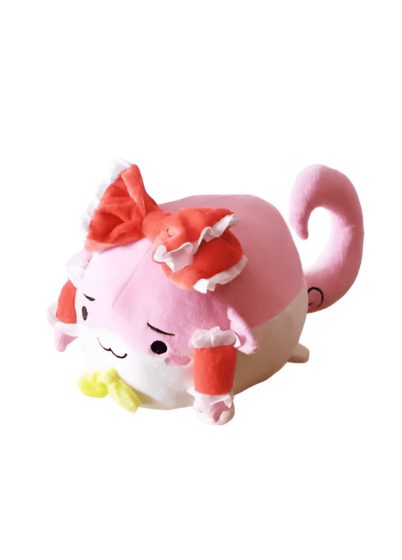 Anime Touhou Project Reimu Hakurei Cat Plush Toy