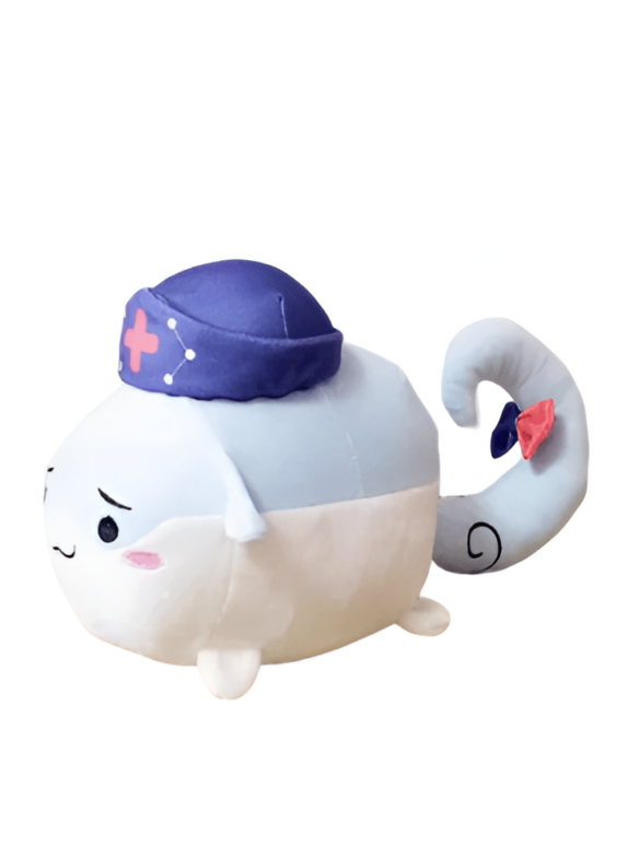 Anime Touhou Project Eirin Yagokoro Cat Plush Toy