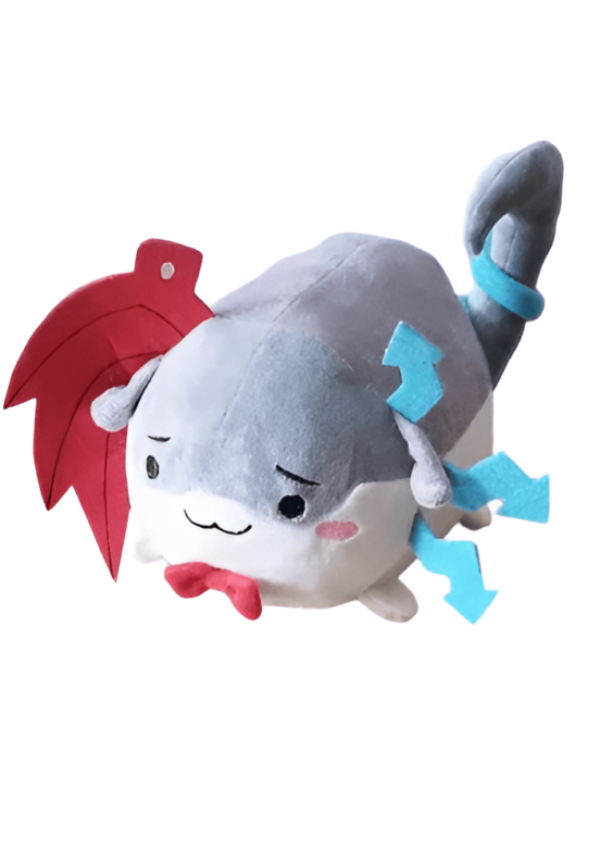 Anime Touhou Project Nue Houjuu Cat Plush Toy