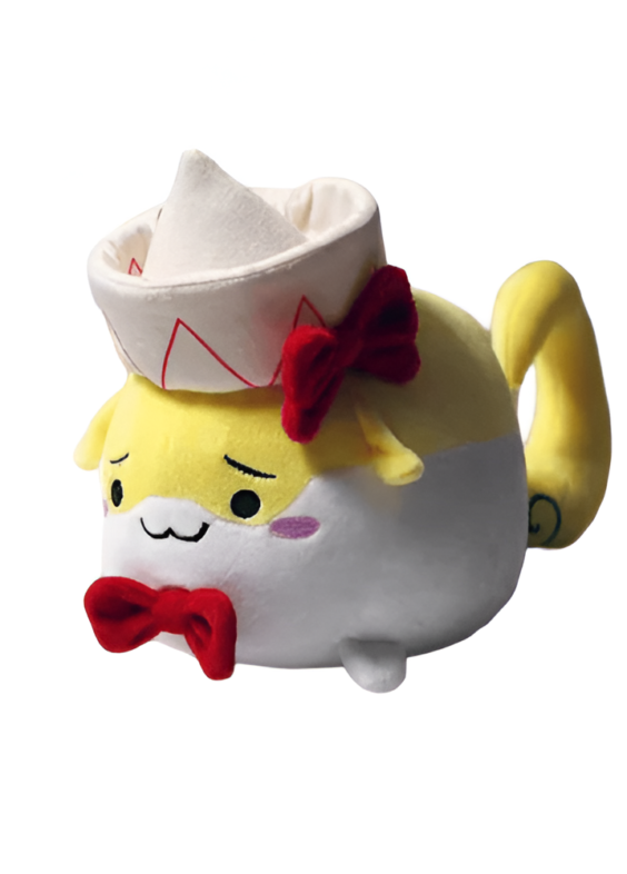 Anime Touhou Project Lily White Cat Plush Toy