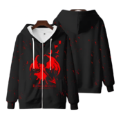 Anime Touhou Project Remilia Scarlet Zipper Hoodie