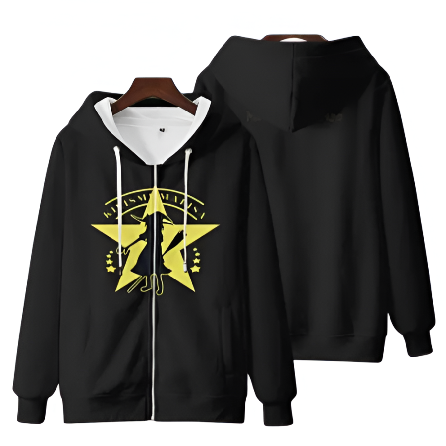 Anime Touhou Project Kirisame Marisa Zipper Hoodie