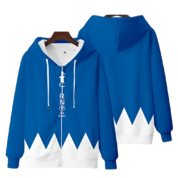 Touhou Project Anime Cirno Zipper Hoodie