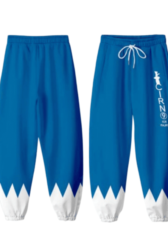 Touhou Project Cirno Anime 3D Print Jogger Pant