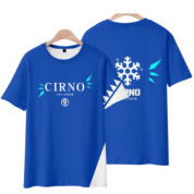 Touhou Project Cirno Anime Short Sleeve T-Shirt
