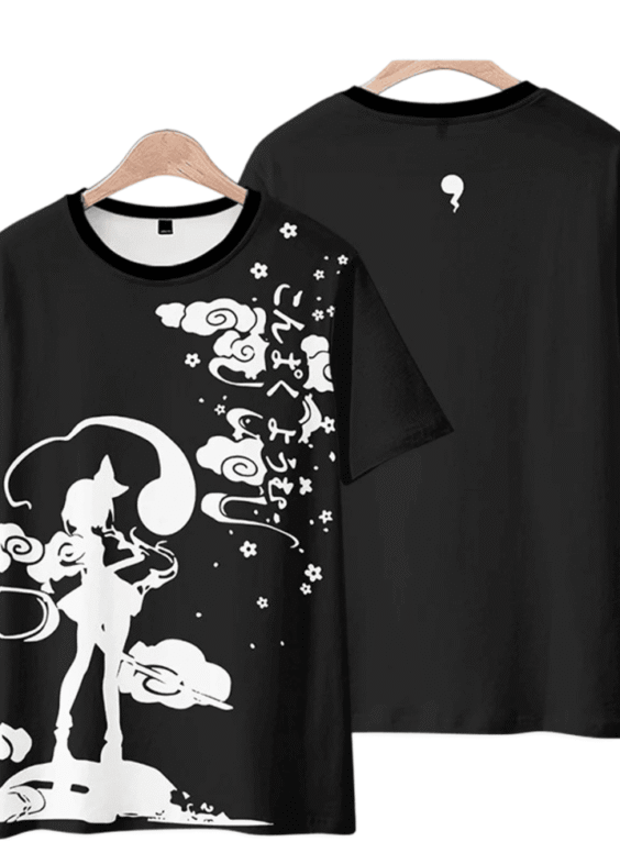 Anime Touhou Project Konpaku Youmu Short Sleeve T-Shirt